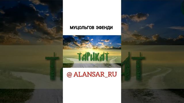 Муцольгов Эфенди   - Тарикат