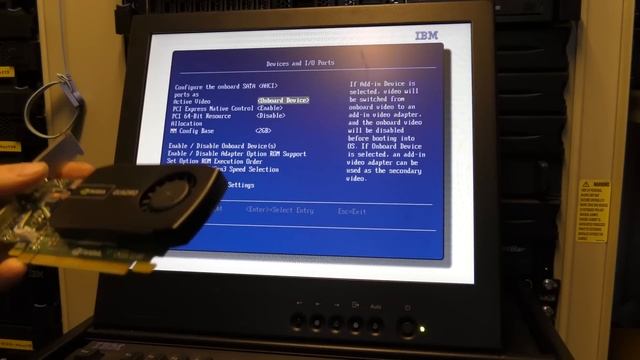 Tiny Old Nvidia Quadro 410 Graphics Card in Lenovo x3550 M4 - 675 смотреть онлайн