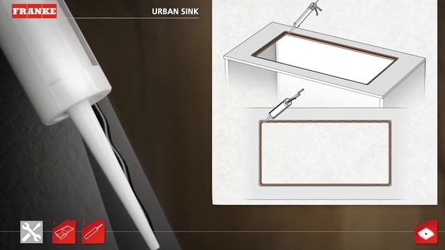 Скрытый монтаж мойка Franke Urban смотреть онлайн