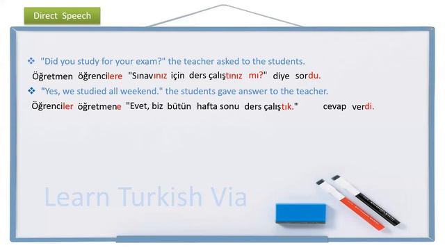 Learn Turkish Lesson 60 - Direct Speech (Doğrudan Anlatım) смотреть онлайн