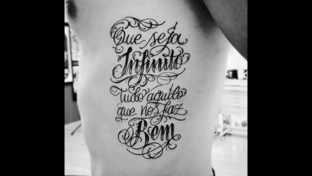 75 Lettering Tattoos For Men смотреть онлайн