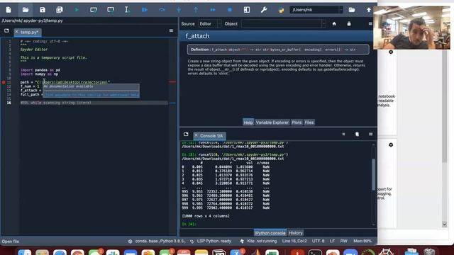 1. File path error in Python смотреть онлайн