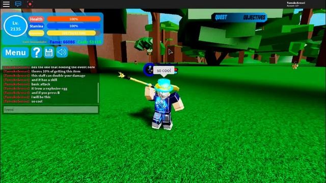 [?EVENT] Boku No Roblox : Remastered - How to get the EASTER STAFF! HAS A SKILL! New CODE! смотреть онлайн