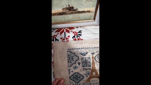 квакерская вышивка смотреть онлайн