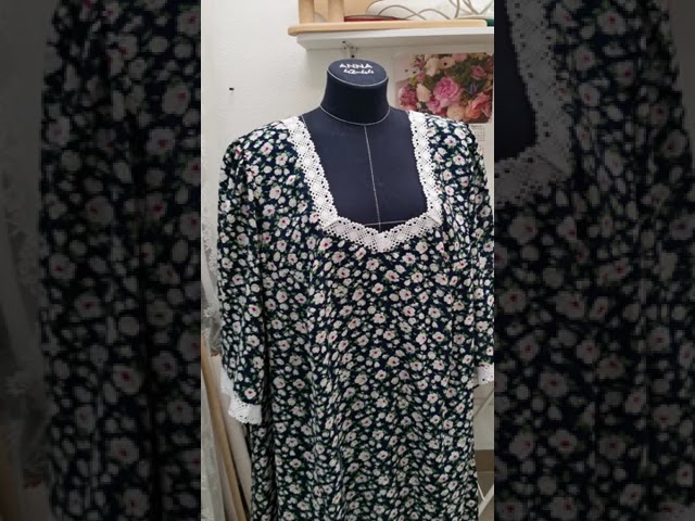 Платье из штапеля. Наши первые модели. Галина Коломейко кройка и шитье. #shorts #galinakolomejko смотреть онлайн