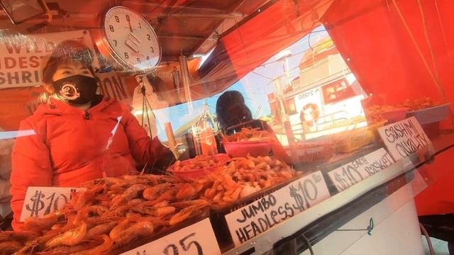 VANCOUVER Travel Guide | Steveston Fisherman's Wharf for Seafood | Salmon Roe, Salmon and Crab смотреть онлайн