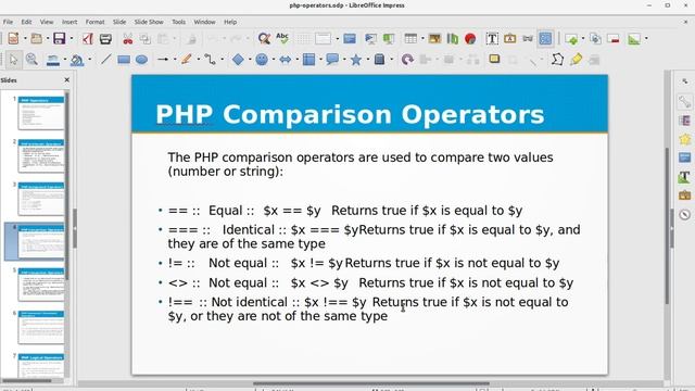 Learn about operators in PHP смотреть онлайн
