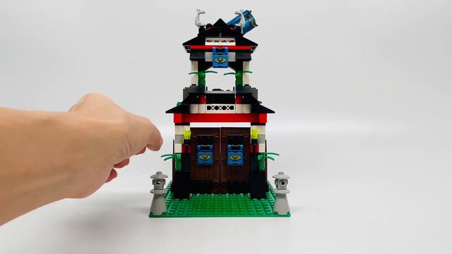 LEGO Ninja Samurai Stronghold review! Rare 1998 set! смотреть онлайн