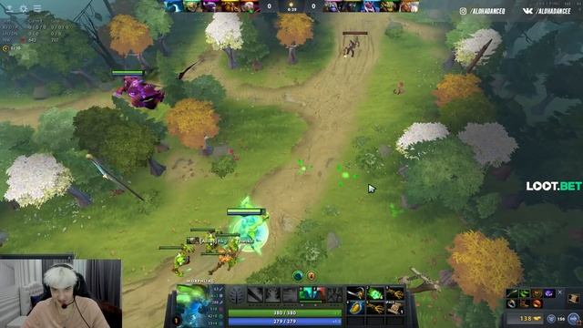 АЛОХА О [ DOTA PLUS ] ПЛАТНАЯ ПОДПИСКА В ДОТЕ ? ПЕРВАЯ ИГРА С DOTA+ смотреть онлайн