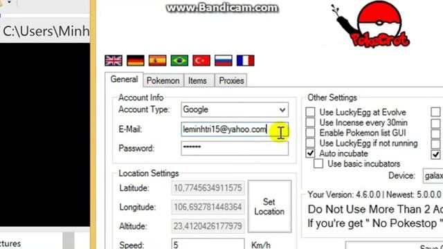 Hướng dẫn auto bot pokemon go mới 24-8-2016 смотреть онлайн