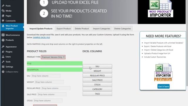 How to Product Import & Export in WooCommerce with Excel - Wordpress смотреть онлайн