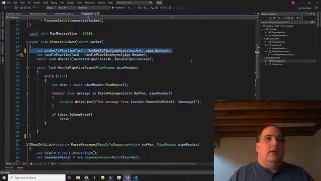Asynchronous TCP/IP, Part 4 смотреть онлайн