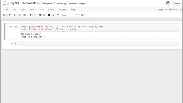 04 Comments in python (Urdu/ Hindi) смотреть онлайн