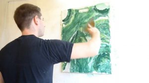 Малахит Malachite своими руками!Венецианская штукатурка!Имитация камня малахита!Донецк