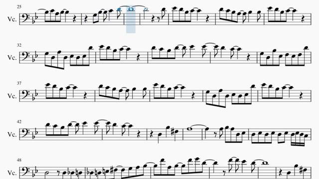 Cello Sheet Music: How to play Body And Blood by Ghost смотреть онлайн