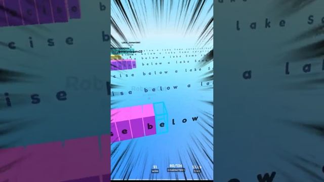 Word Trains in ROBLOX Type Race смотреть онлайн