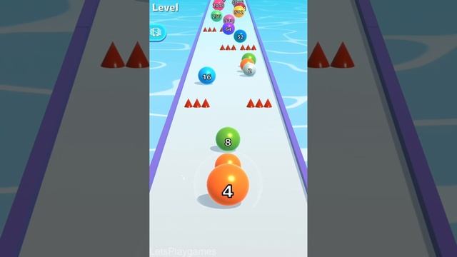 Ball Run Infinity Number Up To (128M, 256M, 512M, 1024M) ! All Levels Gameplay Part 256 android, io смотреть онлайн