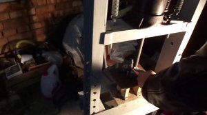 Распрессовка коленвала.