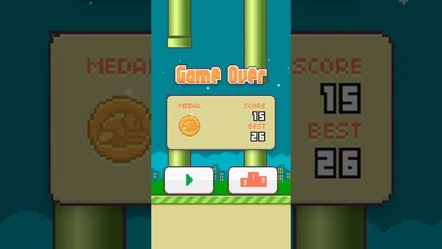 Обзор на игру FlappyBird #4 смотреть онлайн