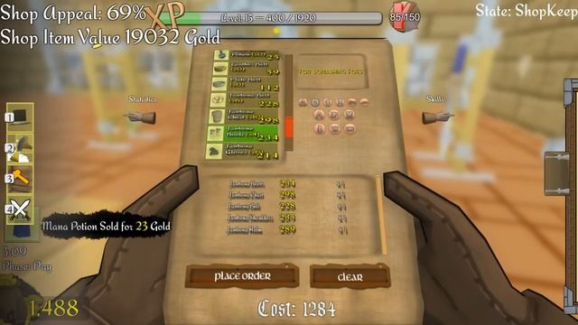 Продавец варит оружие ! ( Shoppe Keep ) смотреть онлайн