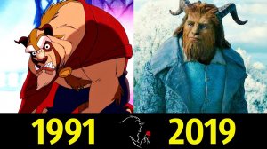 Чудовище (Disney) - Эволюция (1991 - 2019) ! Красавица и Чудовище !