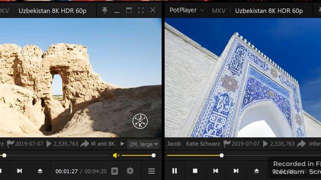 HDR HDR С ГАММОЙ HLG PotPlayer