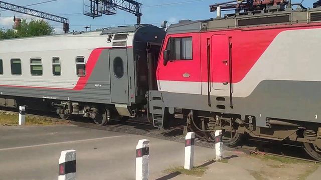 Скорый поезд Москва-Тамбов. Павелецкое направление МЖД. смотреть онлайн
