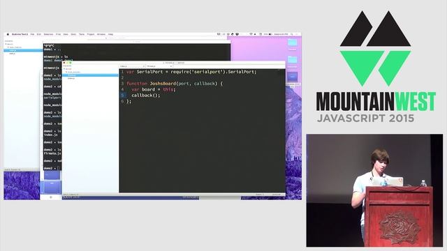 MountainWest JavaScript 2015 - Hardware APIs by Josh Robertson смотреть онлайн