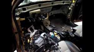 Chevrolet Cruze - замена корпуса отопителя из за неработающей заслонки