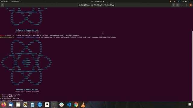 typescript template not found | node incompatible | react-native issue смотреть онлайн