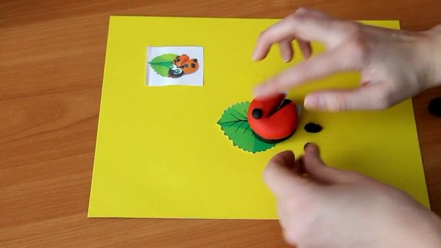 поделки из пластилина для детей: божья коровка из пластилина / ladybird made of playdough смотреть онлайн