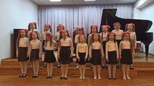 ,,Как у наших у ворот" русская народная песня Обработка Ю.Тихоновой смотреть онлайн