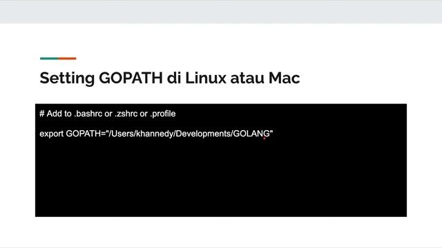 Belajar Go-Lang - 43 GOPATH смотреть онлайн