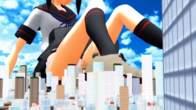 Mmd Giantess | Girl Grow