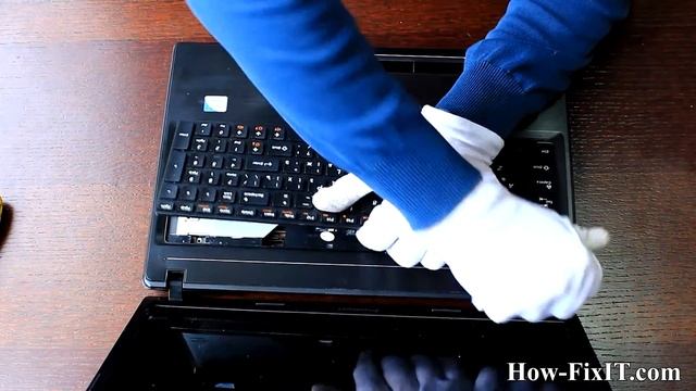 Keyboard replacement Lenovo G580, G585 смотреть онлайн