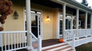 Красивое крыльцо для частного дома