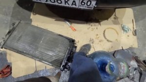 РАДИАТОР ЗАМЕНА НА VOLKSWAGEN T4