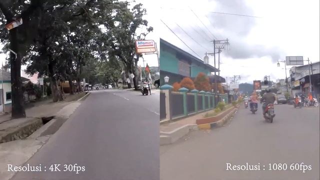 Test !!! Action Cam Ezviz S3 || Resolusi 4K 30 fps - 1080 60 fps | Asli Tanpa Edit Color Grading смотреть онлайн