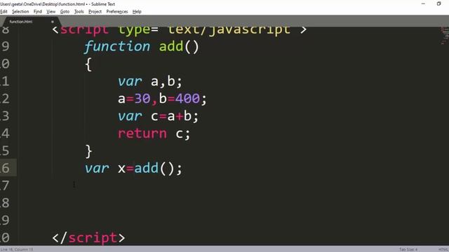 #3 Function without parameter and with return value смотреть онлайн