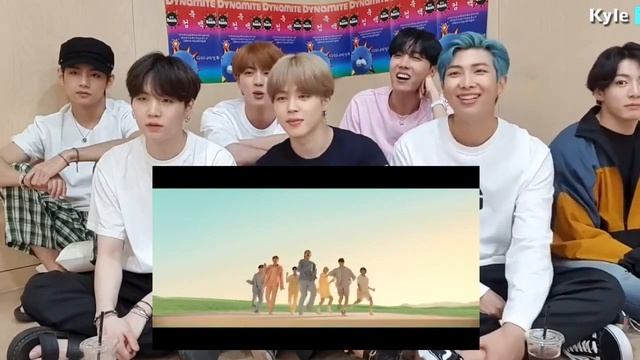 [Озвучка by Kyle] Реакция BTS на "DYNAMITE" Official MV смотреть онлайн