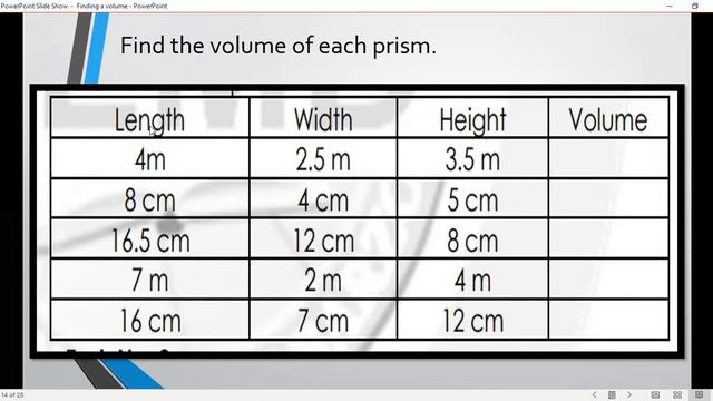 FINDING THE VOLUME | CUBE &RECTANGULAR PRI$M | USING THE FORMULA | V-lwh and V-sxsxs in cu.m cu. cm смотреть онлайн