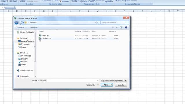 Como abrir lista de contatos em formato CSV no Excel смотреть онлайн