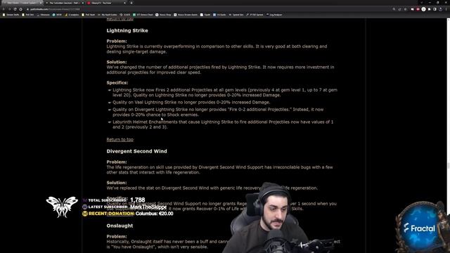 MY TAKE ON THE PATCH NOTES - Path Of Exile The Forbidden Sanctum