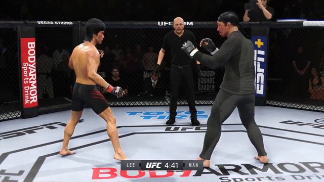 PS5 | Bruce Lee vs. Dangerous Man (EA Sports UFC 4) смотреть онлайн