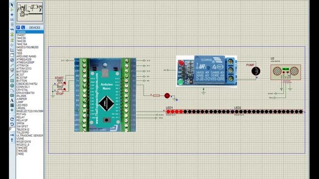 Индикатор уровня воды в баке на светодиодной ленте смотреть онлайн