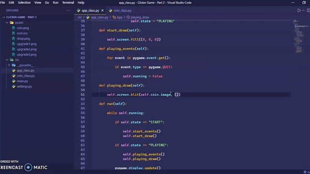 Clicker Game - Tutorial in Python | 2. Functions смотреть онлайн