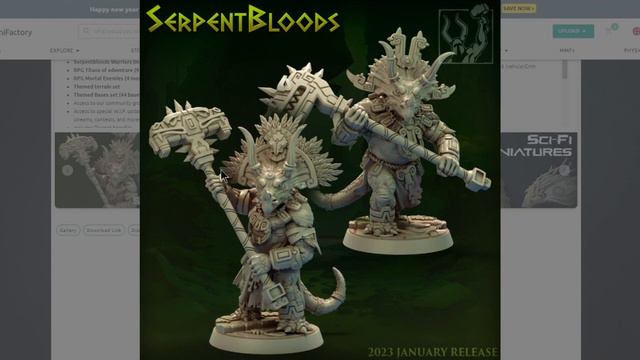 Jan 2023, Titan Forge Fantasy - Miniatures Review смотреть онлайн