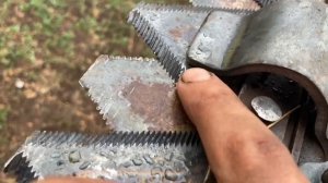 Беспальцевая сегментная косилка