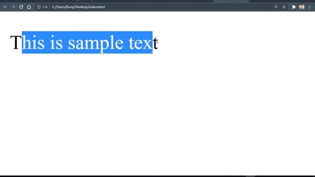 How to change text selection color in html смотреть онлайн
