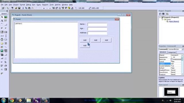 Visual Basic 6 0 Listview Complete Tutorial Part 1 смотреть онлайн